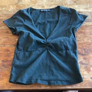 Brandy Melville Black short sleeved top